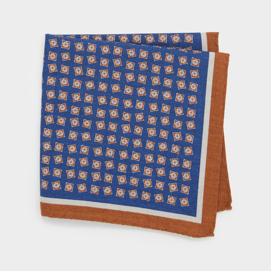 Italian Pocket Square - Navy