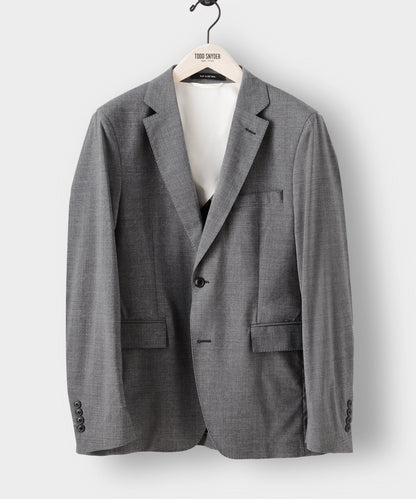 Italian Tropical Wool Sutton Jacket - Grey