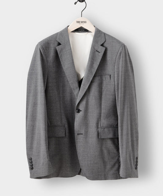 Italian Tropical Wool Sutton Jacket - Grey