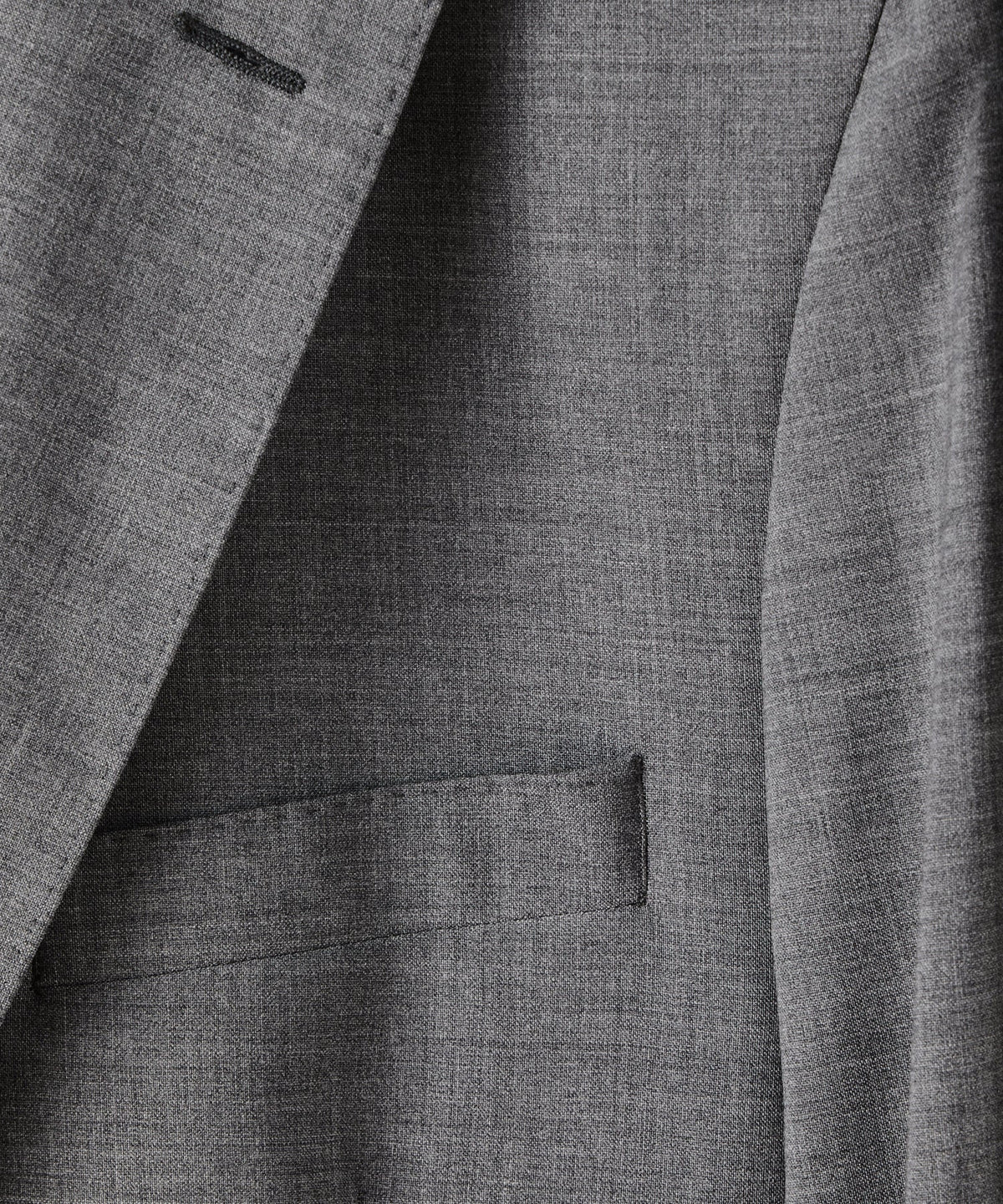 Italian Tropical Wool Sutton Jacket - Grey