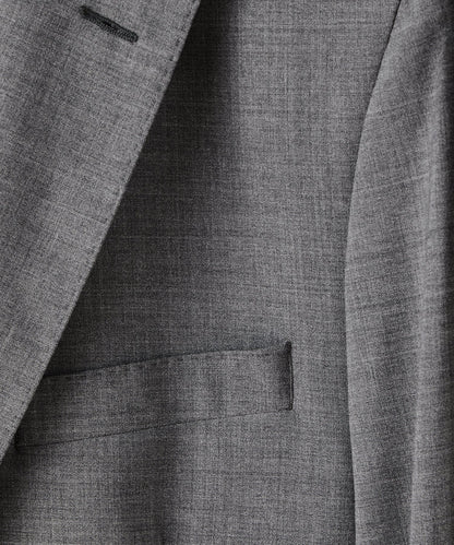 Italian Tropical Wool Sutton Jacket - Grey