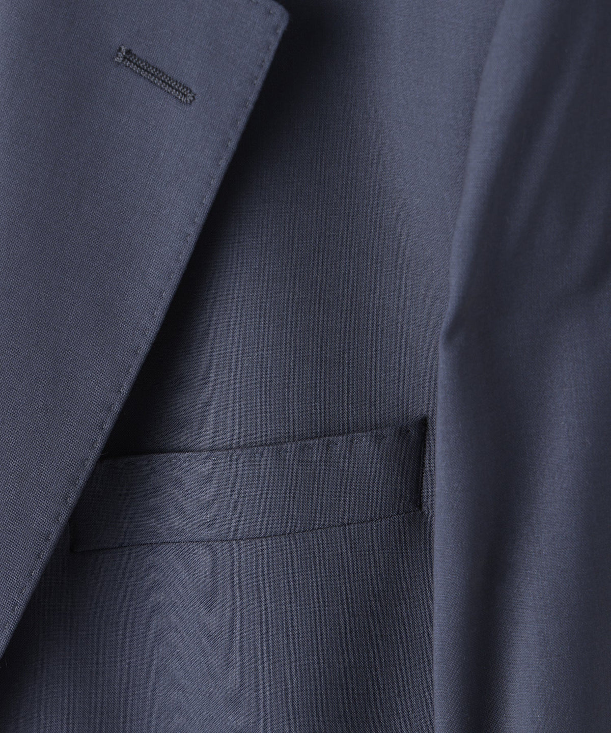 Italian Tropical Wool Sutton Jacket - Navy