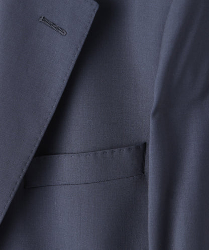 Italian Tropical Wool Sutton Jacket - Navy