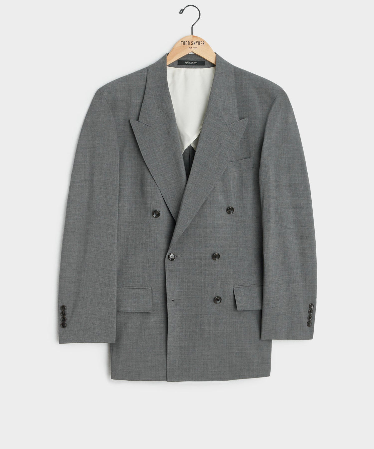 Italian Tropical Wool Wythe Jacket - Grey