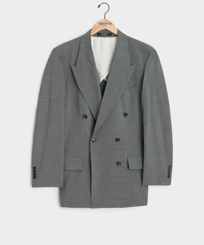 Italian Tropical Wool Wythe Jacket - Grey