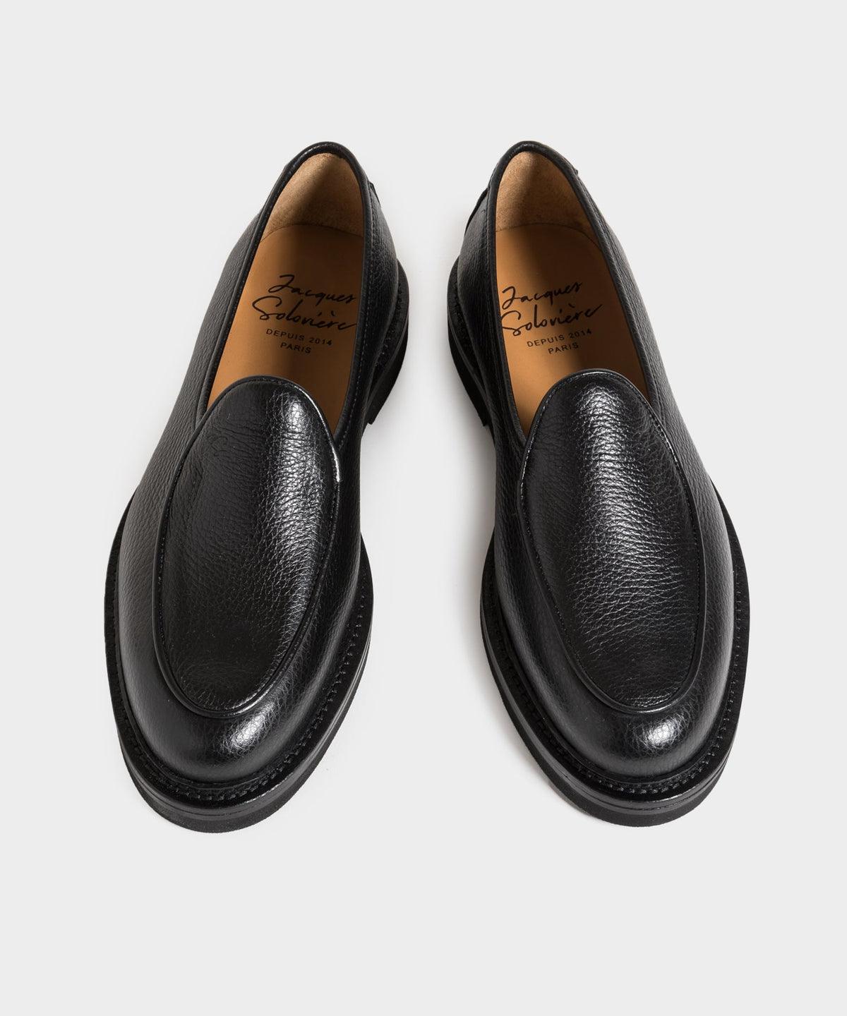 Jacques Solovière Lex Loafer - Black