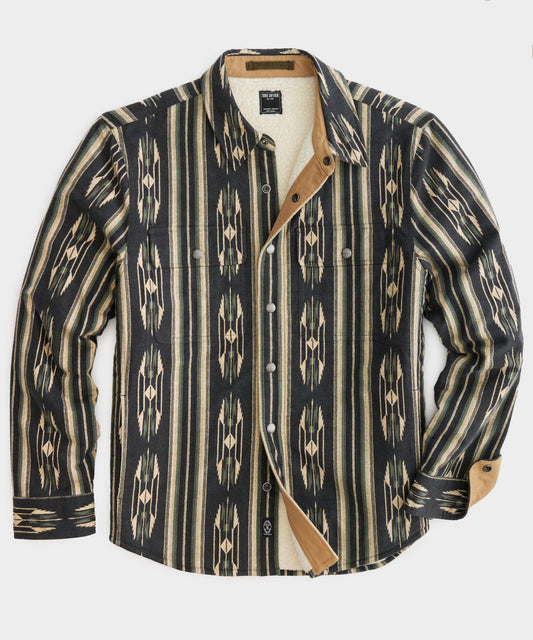 Japanese Jacquard Basecamp Shirt - Green