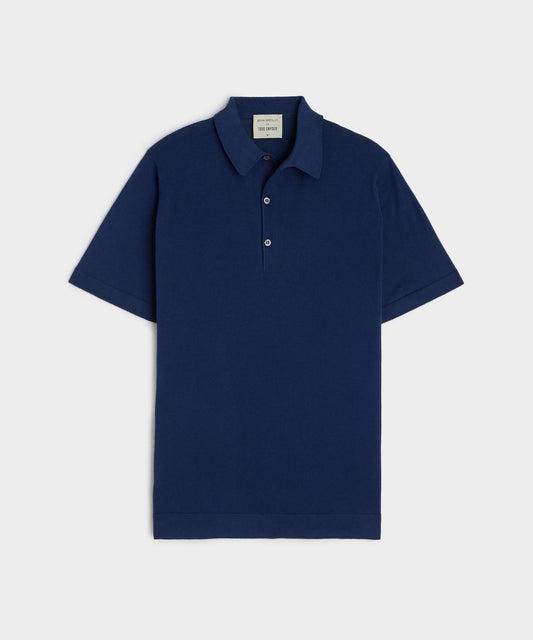 John Smedley Mycroft Polo - Navy