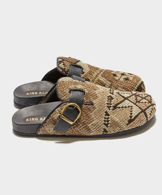King Kennedy Rug Mules Size 12 - Multi