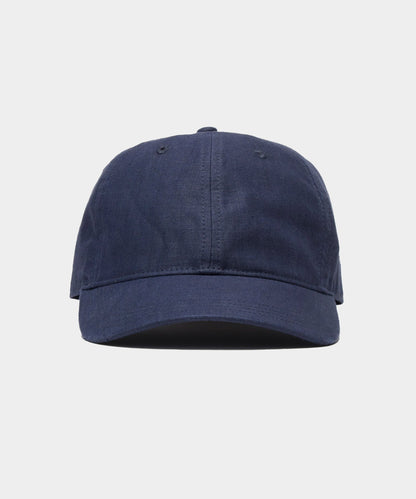 Linen Baseball Cap - Navy