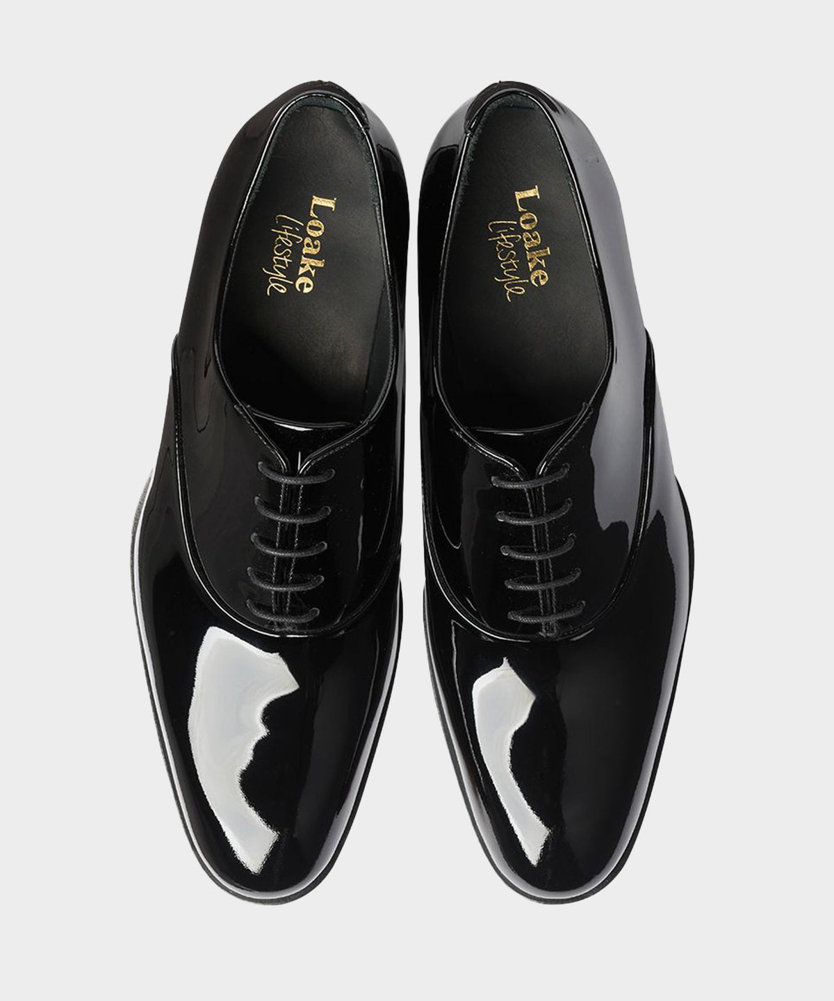 Loake Patent Dress Shoe - Black