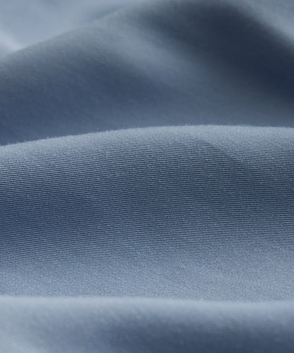 Slim Fit Rayon Hollywood Shirt - Steel Blue