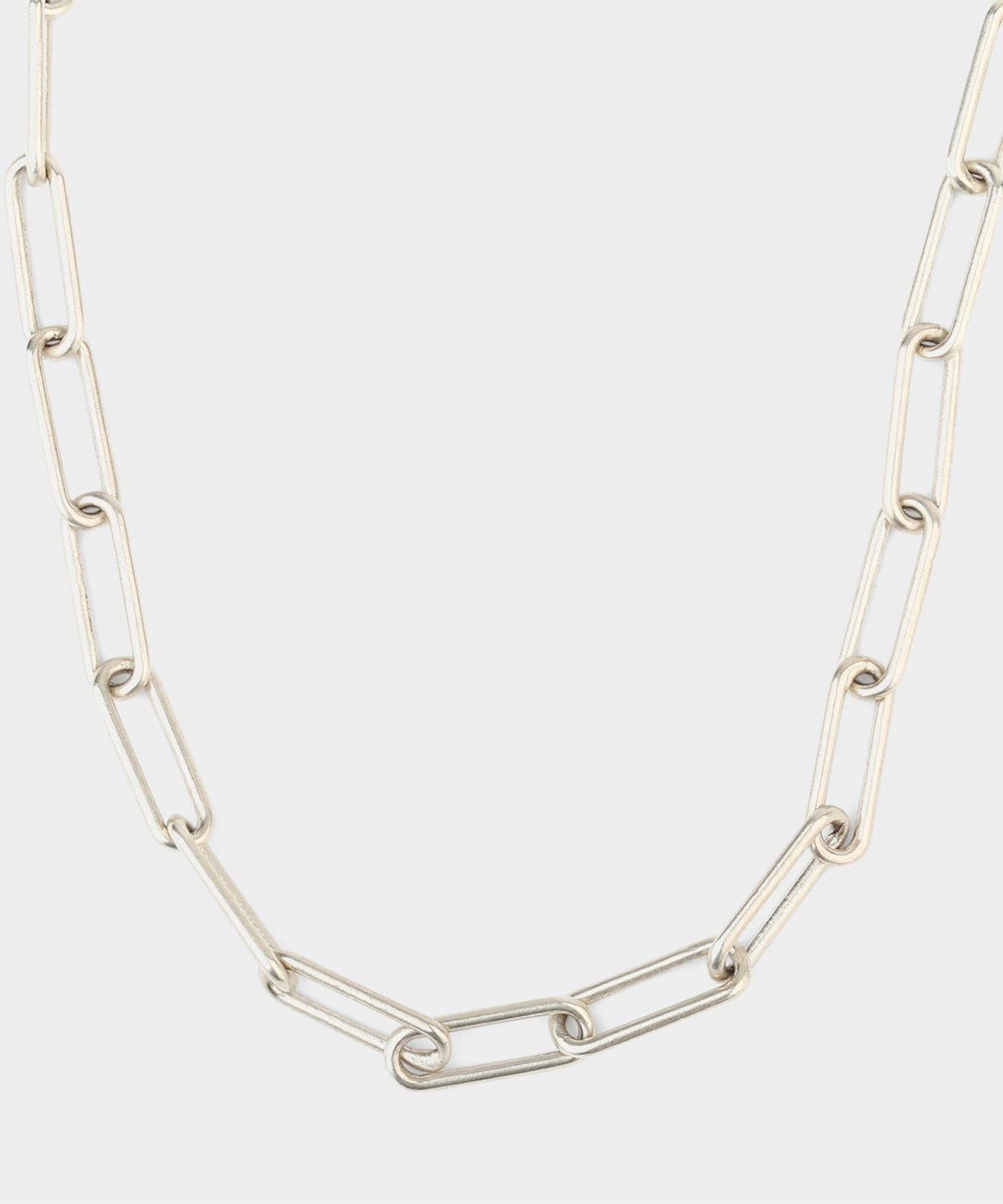 Maor Sterling Silver Ovalado Necklace - Silver