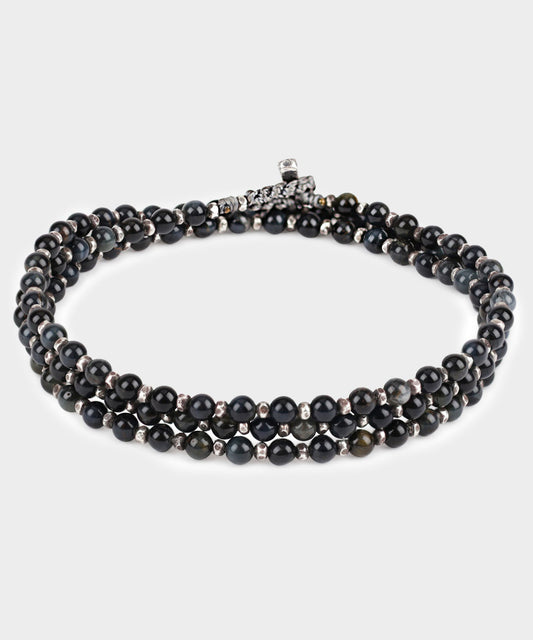 Maor The Silver Agora Bracelet / Necklace - Navy