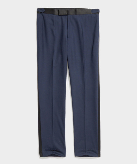 Italian Tuxedo Trouser - Navy