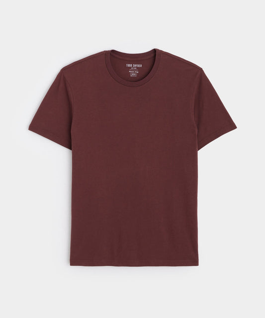 Made in L.A. Premium Jersey Tee - Classic Burgundy