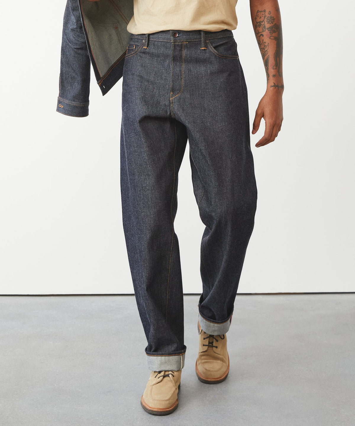 Made in USA Relaxed Selvedge Jean - INDIGO