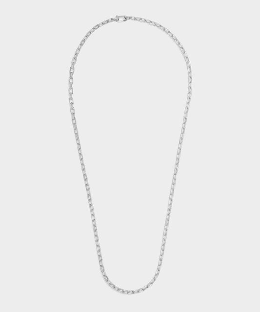 Maor Sterling Silver Equinox Link Necklace - Silver