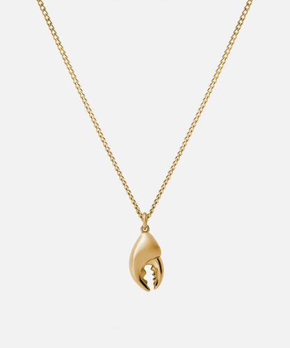 Miansai Lobster Claw Pendant Necklace - Gold