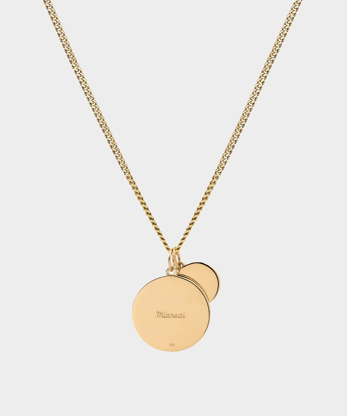 Miansai Saint Christopher Surf Necklace - Gold