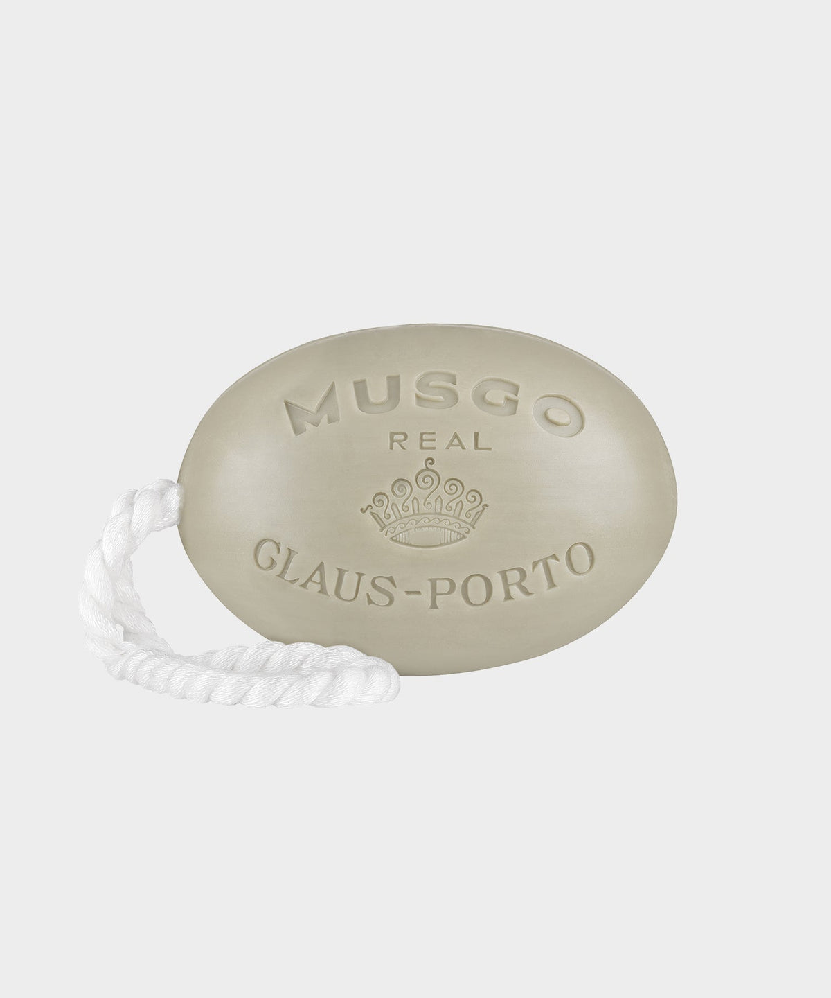 MUSGO REAL SOAP ON A ROPE, OAK MOSS - Black