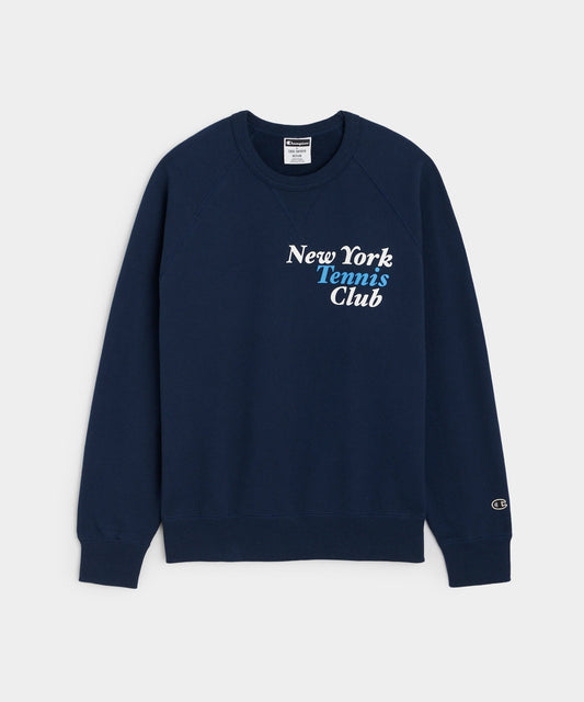Champion New York Tennis Club Crewneck - Classic Navy