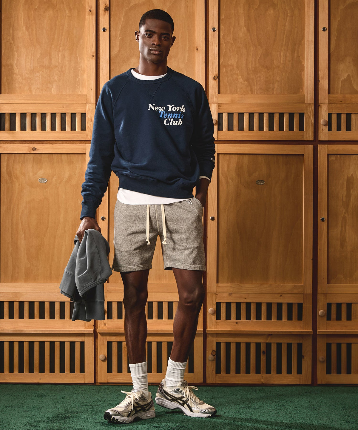 Champion New York Tennis Club Crewneck - Classic Navy