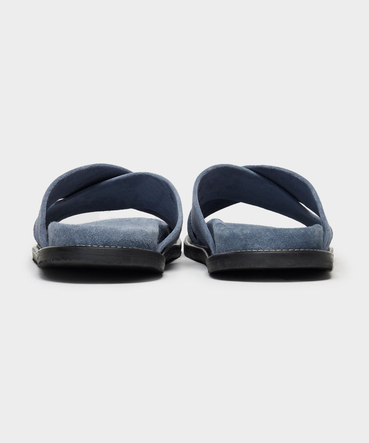 Nomad Suede Crossover Sandal - Steel Blue