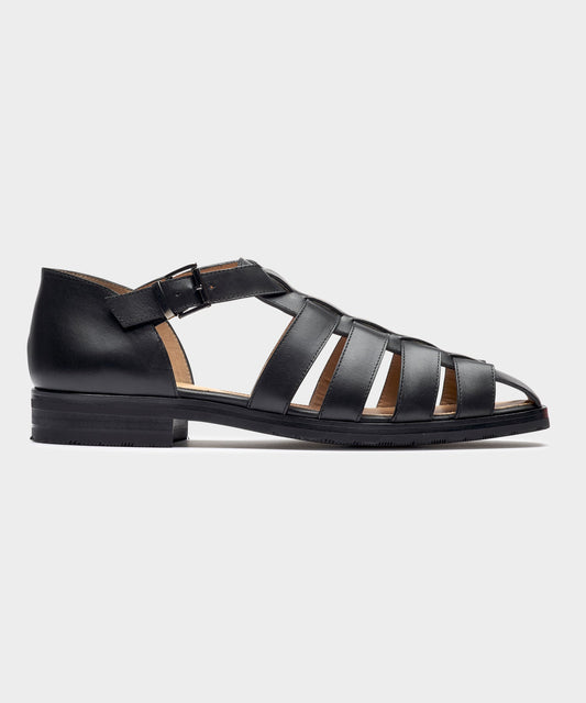 Paraboot Ferret Crossover Sandal - Black
