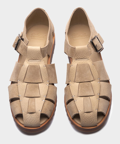 Paraboot Nubuck Sandal - Beige