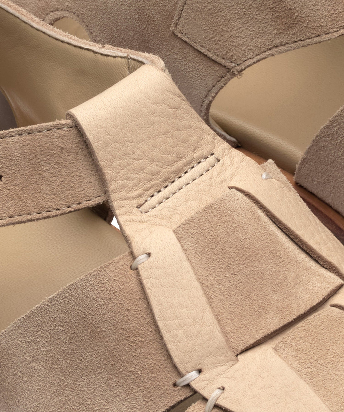 Paraboot Nubuck Sandal - Beige