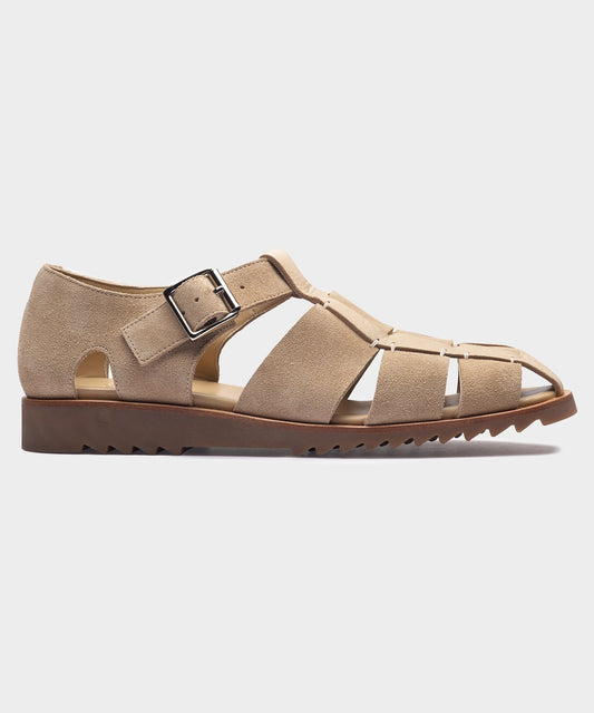 Paraboot Nubuck Sandal - Beige
