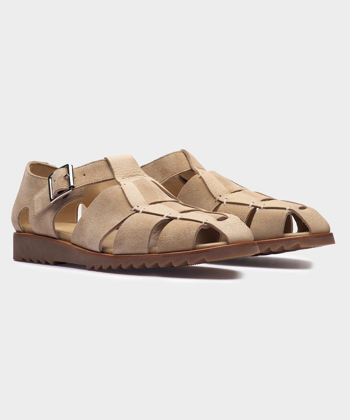 Paraboot Nubuck Sandal - Beige