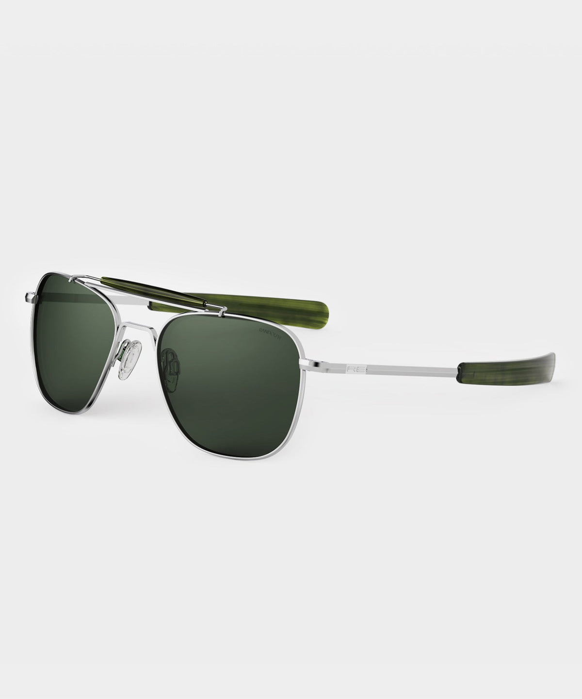 Randolph Glass Polarized Sunglasses AGX - Silver