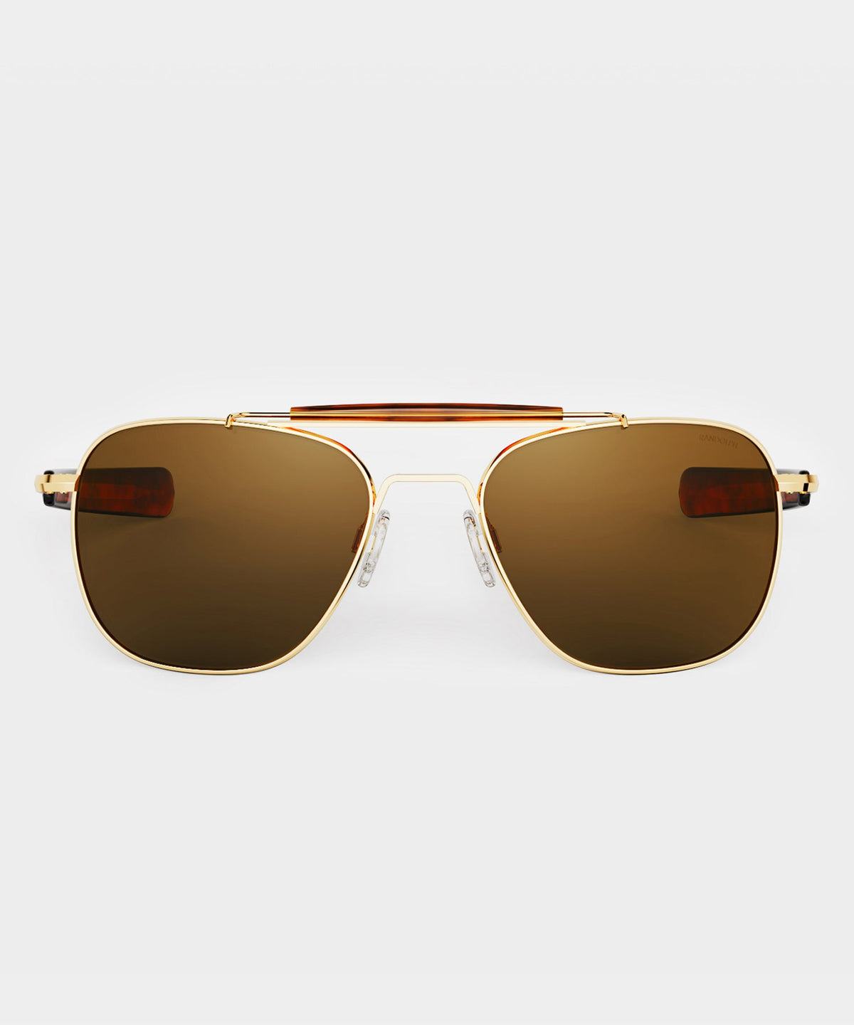 Randolph Glass Polarized Sunglasses - Gold