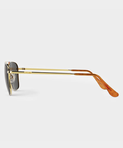 Randolph Skytec Glass Polarized Sunglasses - Gold