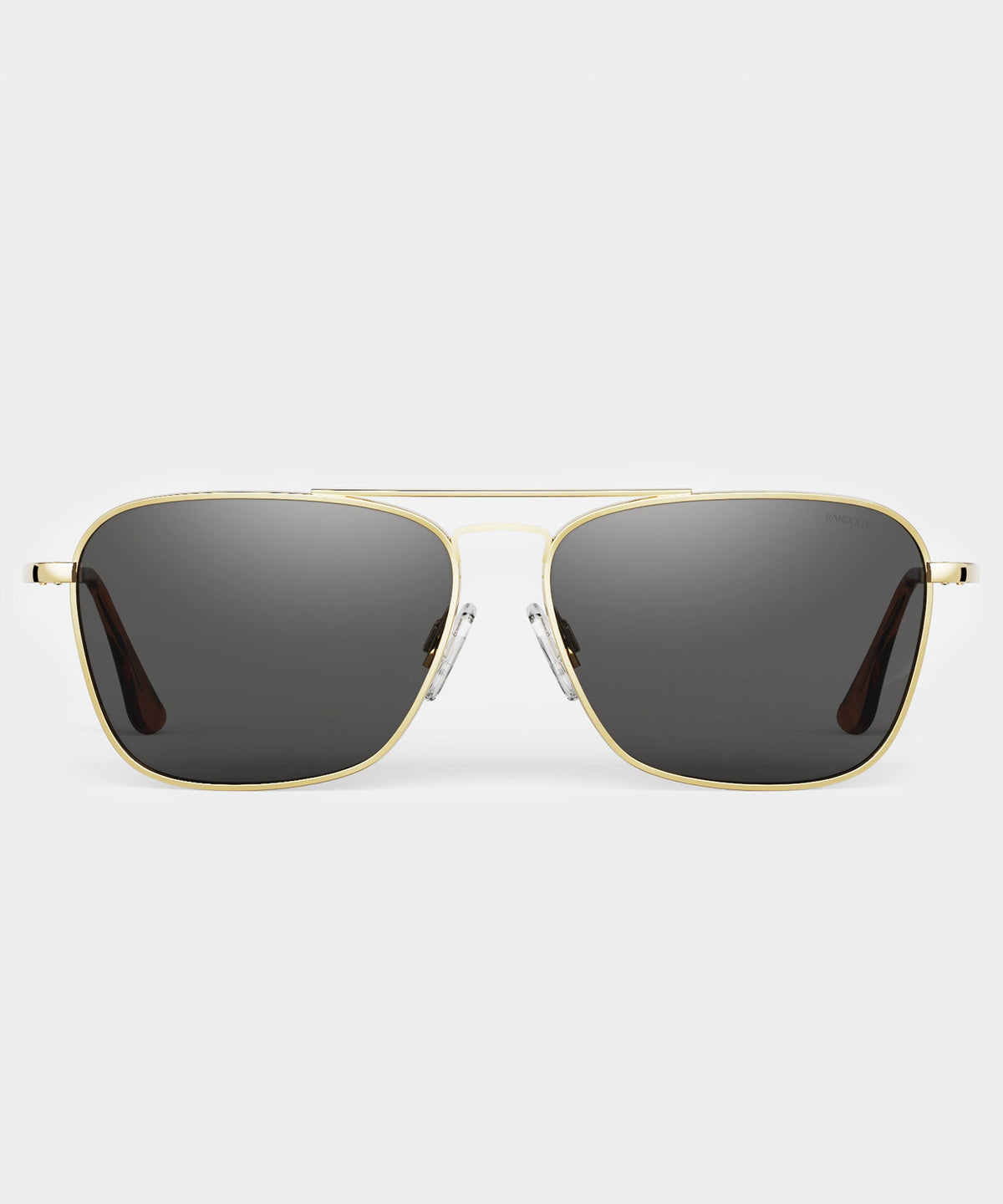 Randolph Skytec Glass Polarized Sunglasses - Gold