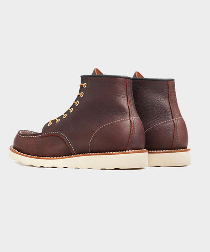Red Wing 6-in Classic Moc Oilslick Leather Boot - Brown