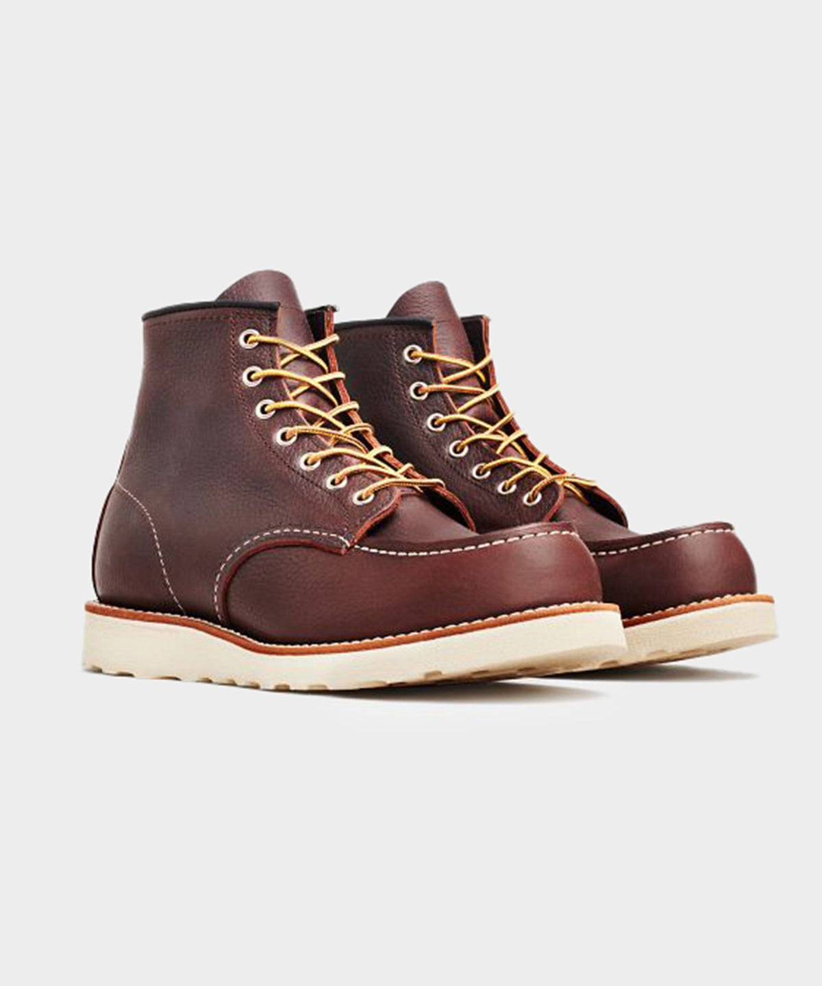 Red Wing 6-in Classic Moc Oilslick Leather Boot - Brown