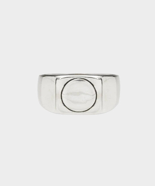 Scosha Geometric Signet - Silver