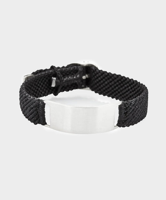 Scosha Id Belt Bracelet - Black