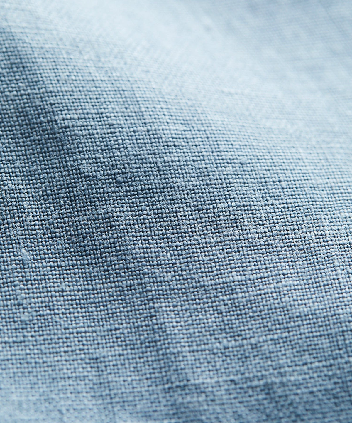 Sea Soft Irish Linen Point Collar Shirt - Blue Tide