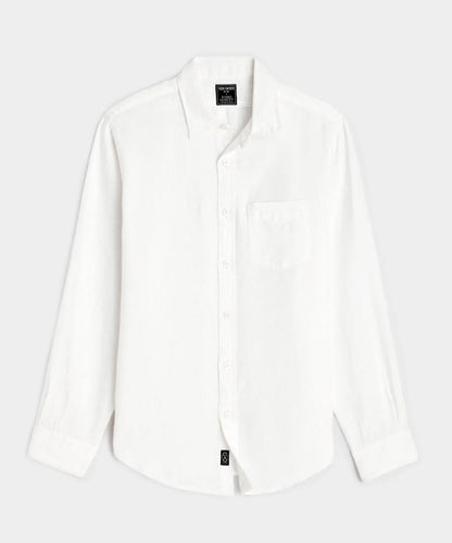 Sea Soft Irish Linen Shirt - White