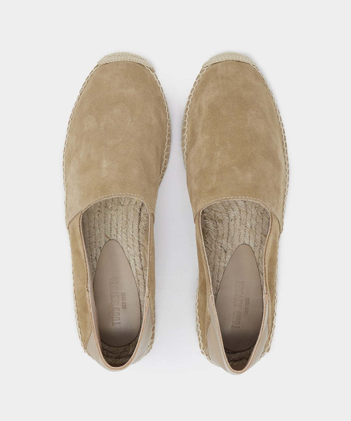 Nomad Suede Espadrille - Natural