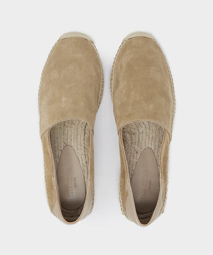 Nomad Suede Espadrille - Natural