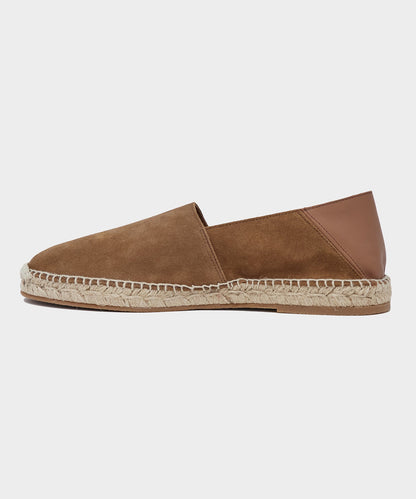 Nomad Suede Espadrille - Tobacco