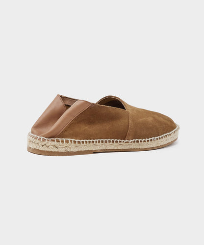 Nomad Suede Espadrille - Tobacco