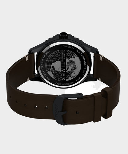 Timex Navi Xl 3-hand 41mm Black Case Black Dial - Black