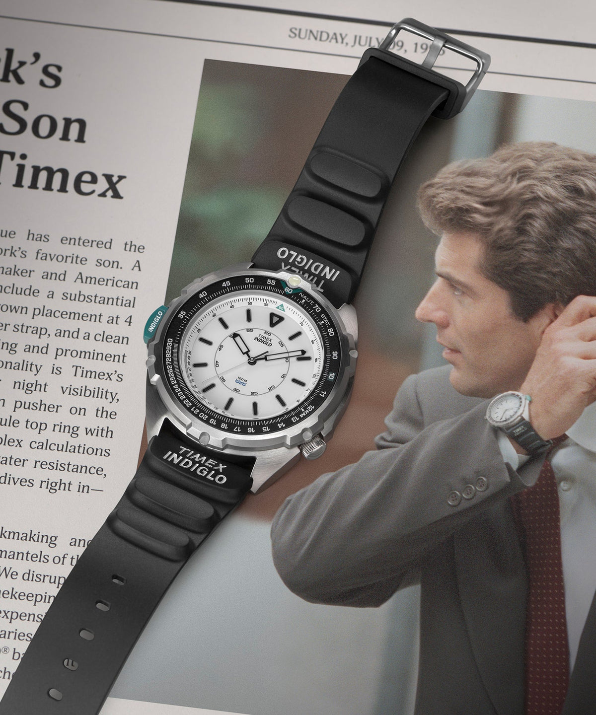 Timex 1995 Intrepid Reissue Watch - Black