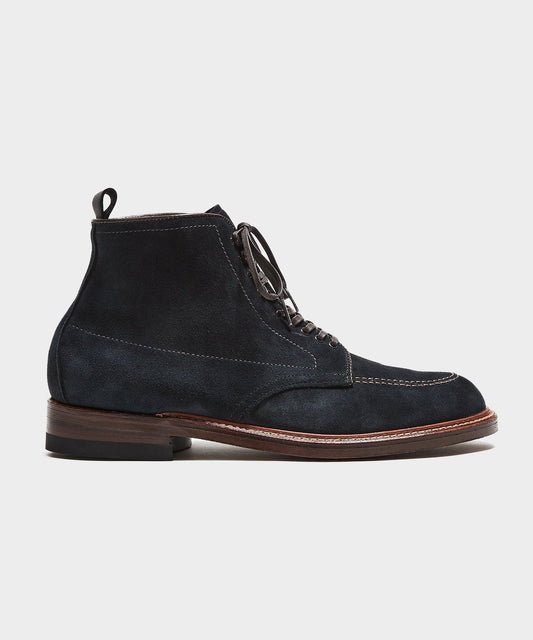 Todd Snyder x Alden Indy Suede Boot - NAVY